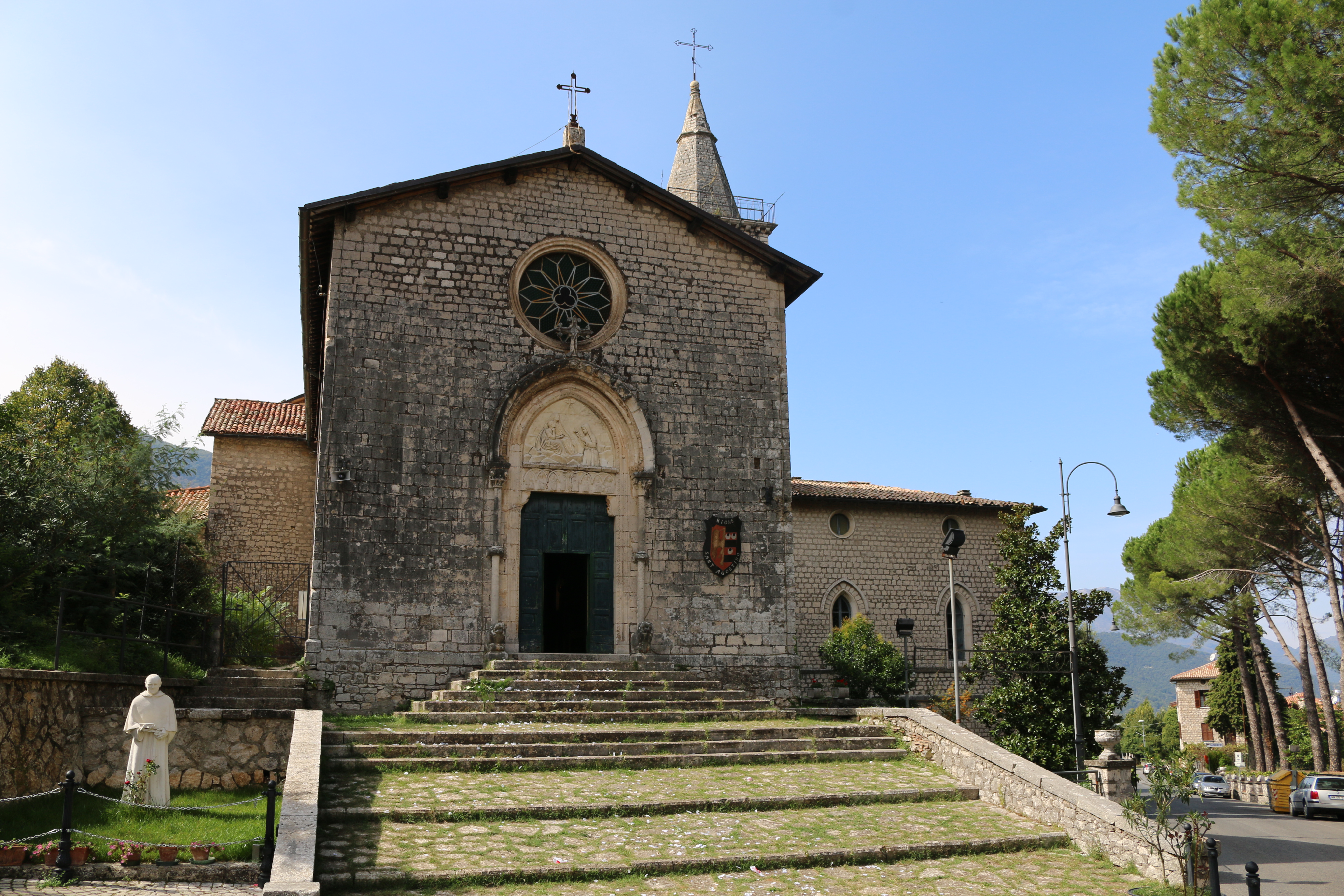 ill. 16 :Chiesa di S. Agostino (XV), facciata