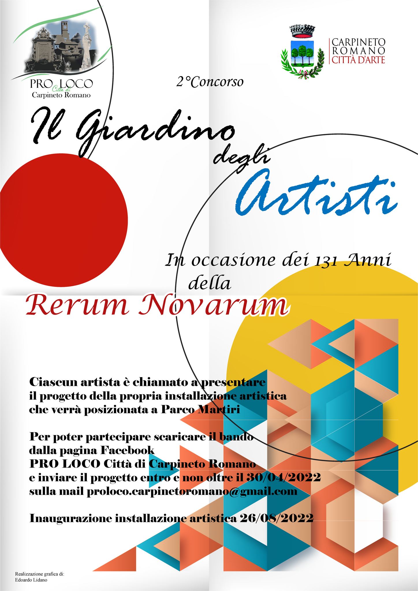 Pro loco Carpineto Romano: Il giardino degli artisti @ Carpineto Romano