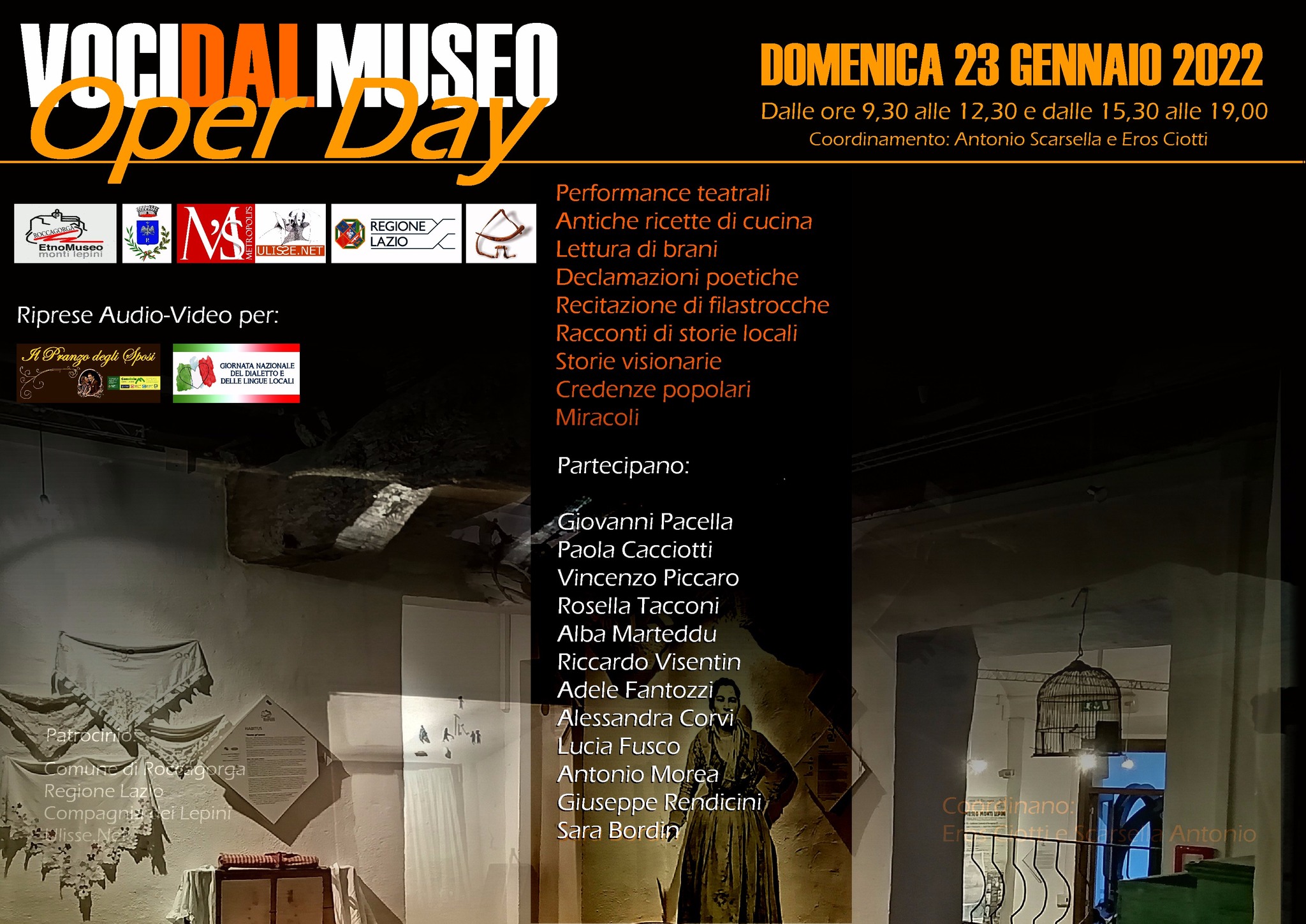 Roccagorga: "Voci dal Museo" @ EtnoMuseo