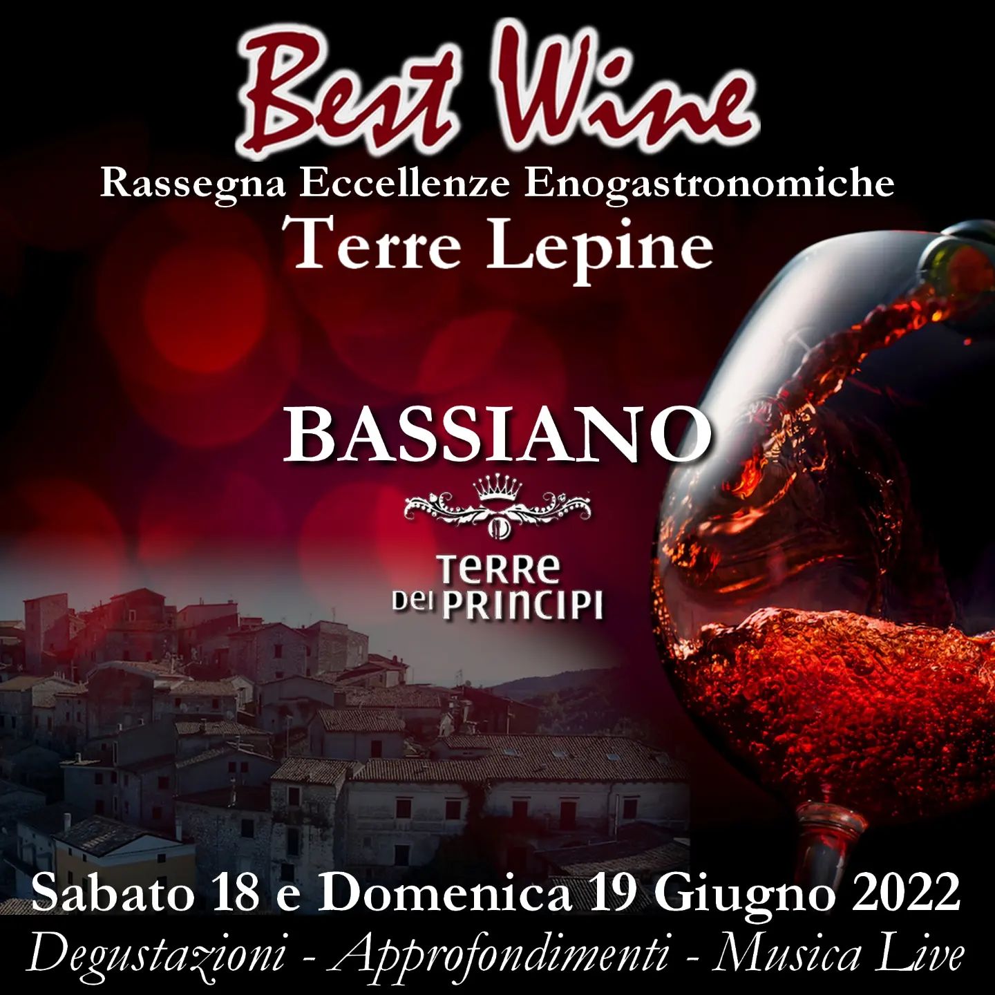 Bassiano: Best Wine 2022 - Terre Lepine @ Bassiano