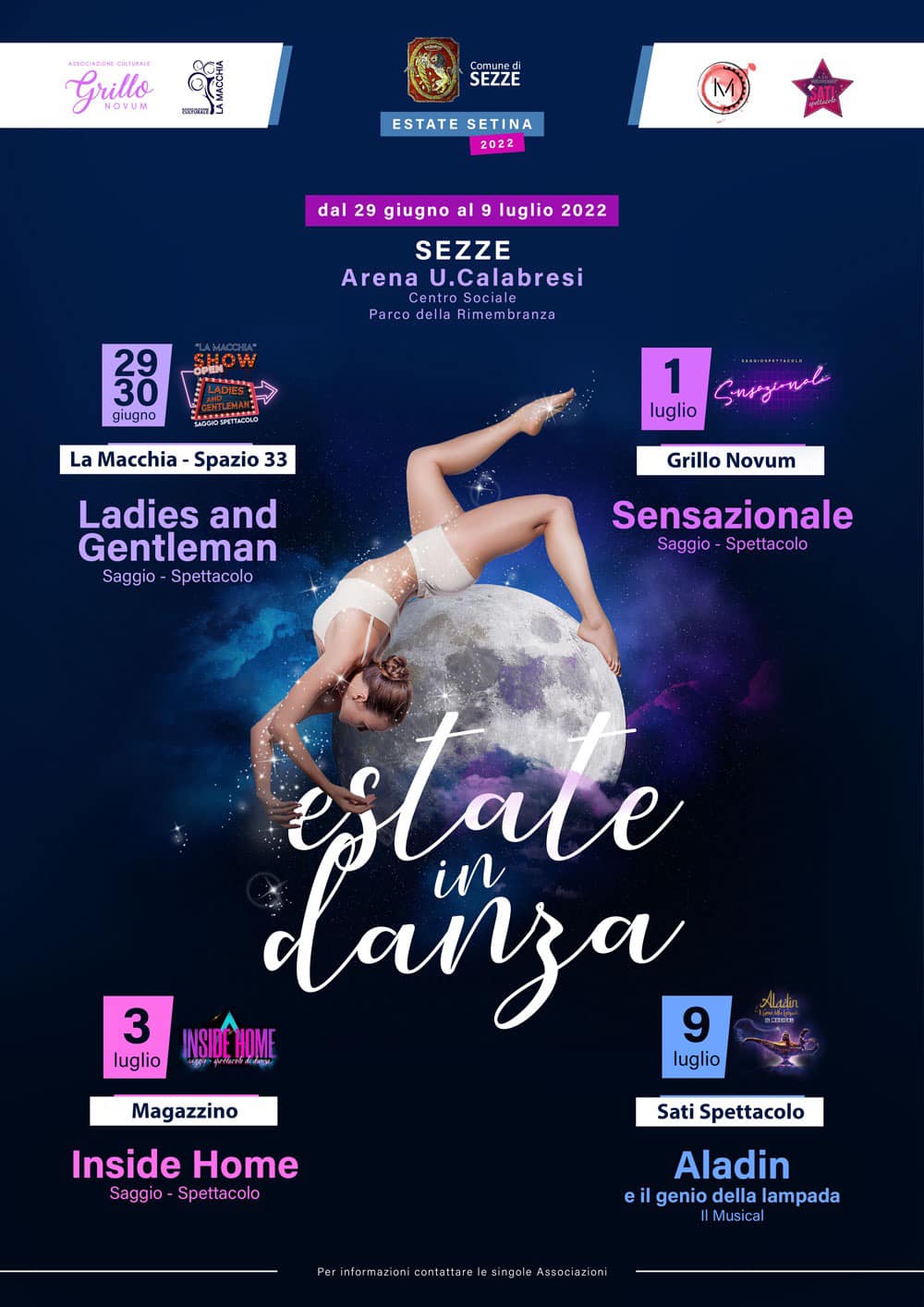 Sezze: Estate in Danza @ Arena U. Calabresi