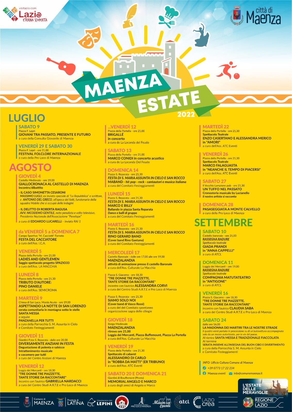 Maenza: Estate 2022 @ Maenza