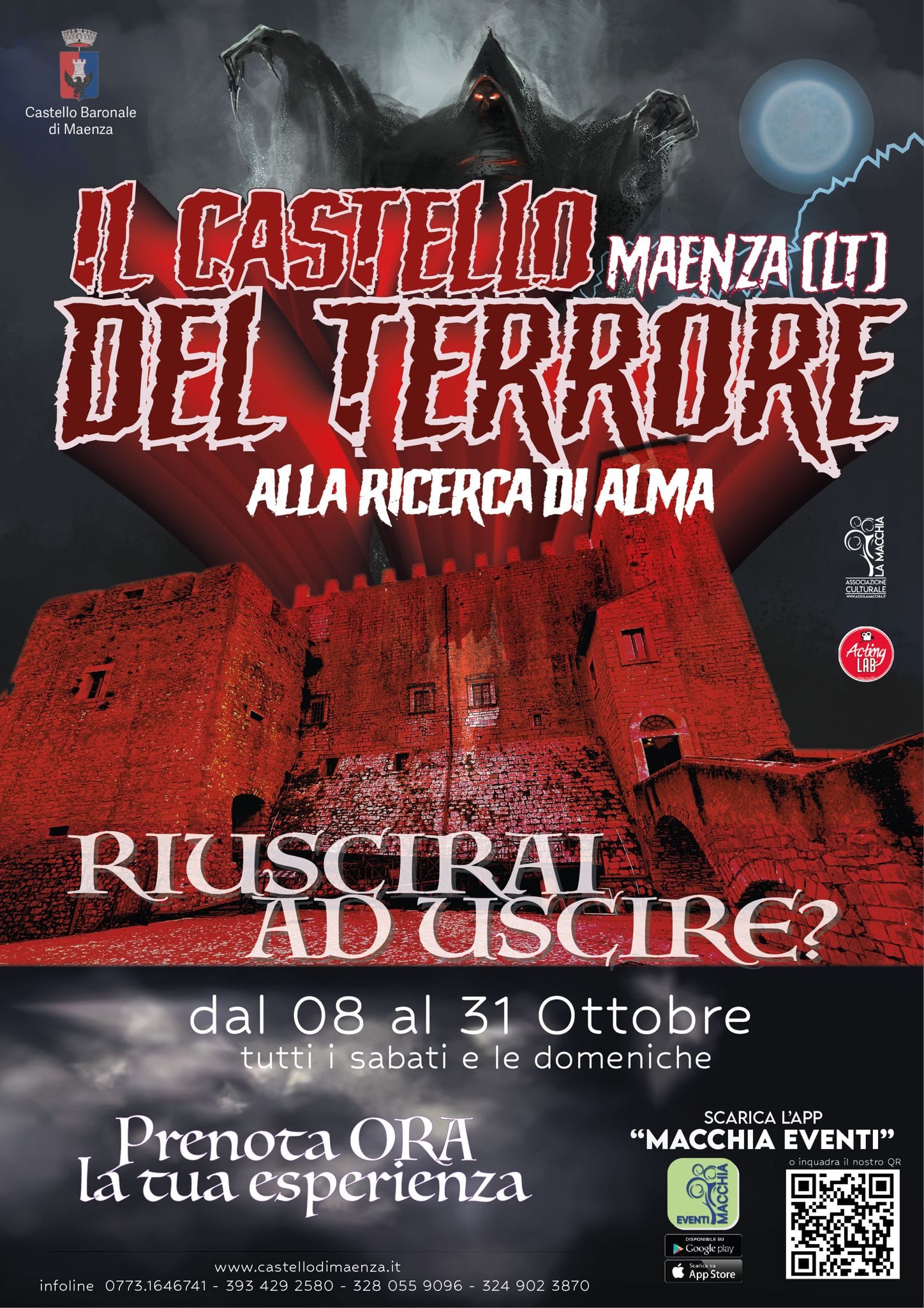 Maenza: Il castello del Terrore @ Castello di Maenza