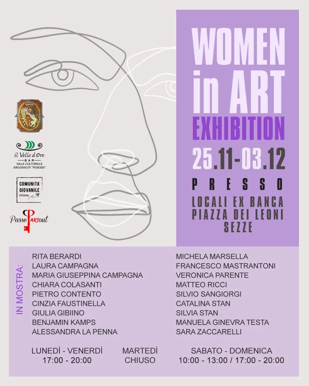 Sezze: Women in Art 2022 @ Sezze