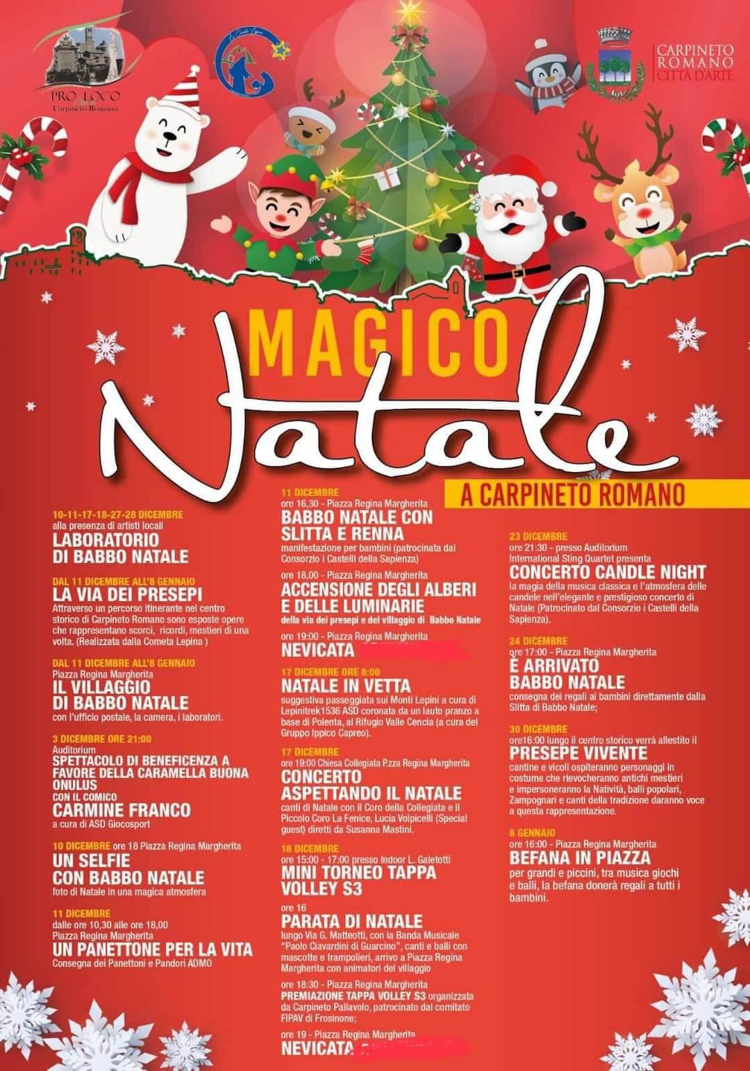Carpineto Romano: Magico Natale 2022 @ Carpineto Romano