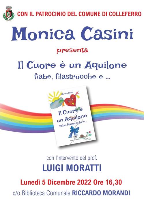 Colleferro: Presentazione libro M. Casini "Il cuore è un aquilone" @ Colleferro