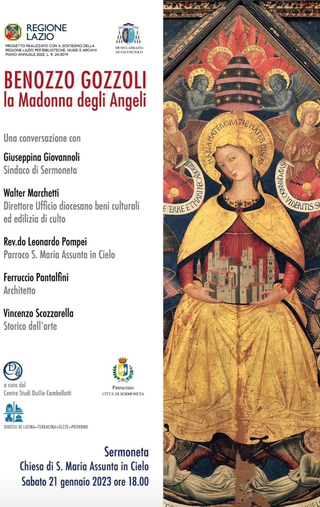 Sermoneta: Benozzo Gozzoli La Madonna degli Angeli @ Sermoneta