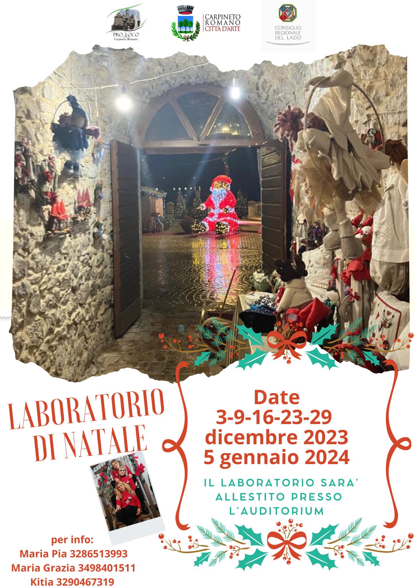 Carpineto Romano: Laboratori di Natale @ Comune di Carpineto Romano