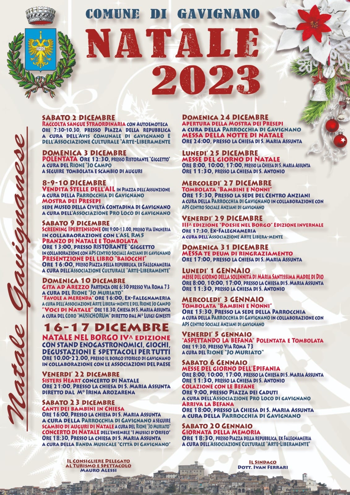 Gavignano: Natale 2023 @ Comune di Gavignano