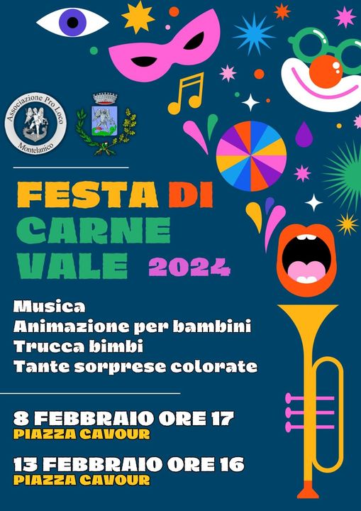 Montelanico: Festa di Carnevale 2024 @ Piazza Cavour